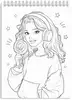 Скетч-раскраска КЛАССНЫЕ ДЕВЧОНКИ 69329
