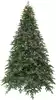 Ель 240 см 912 веток Монтана премиум с шишками Россия, Зеленый