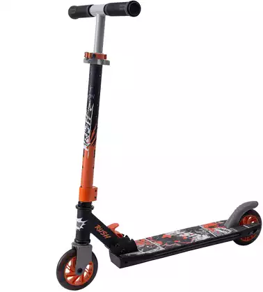 Самокат двухколёсный RUSH ACTION колеса 120 мм