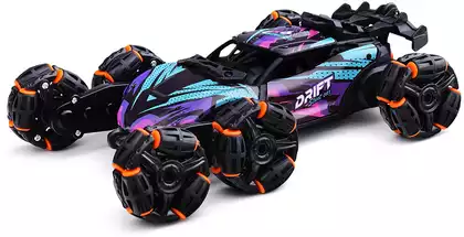 Машина р/у Перевертыш 6 колес с паром +акб WB