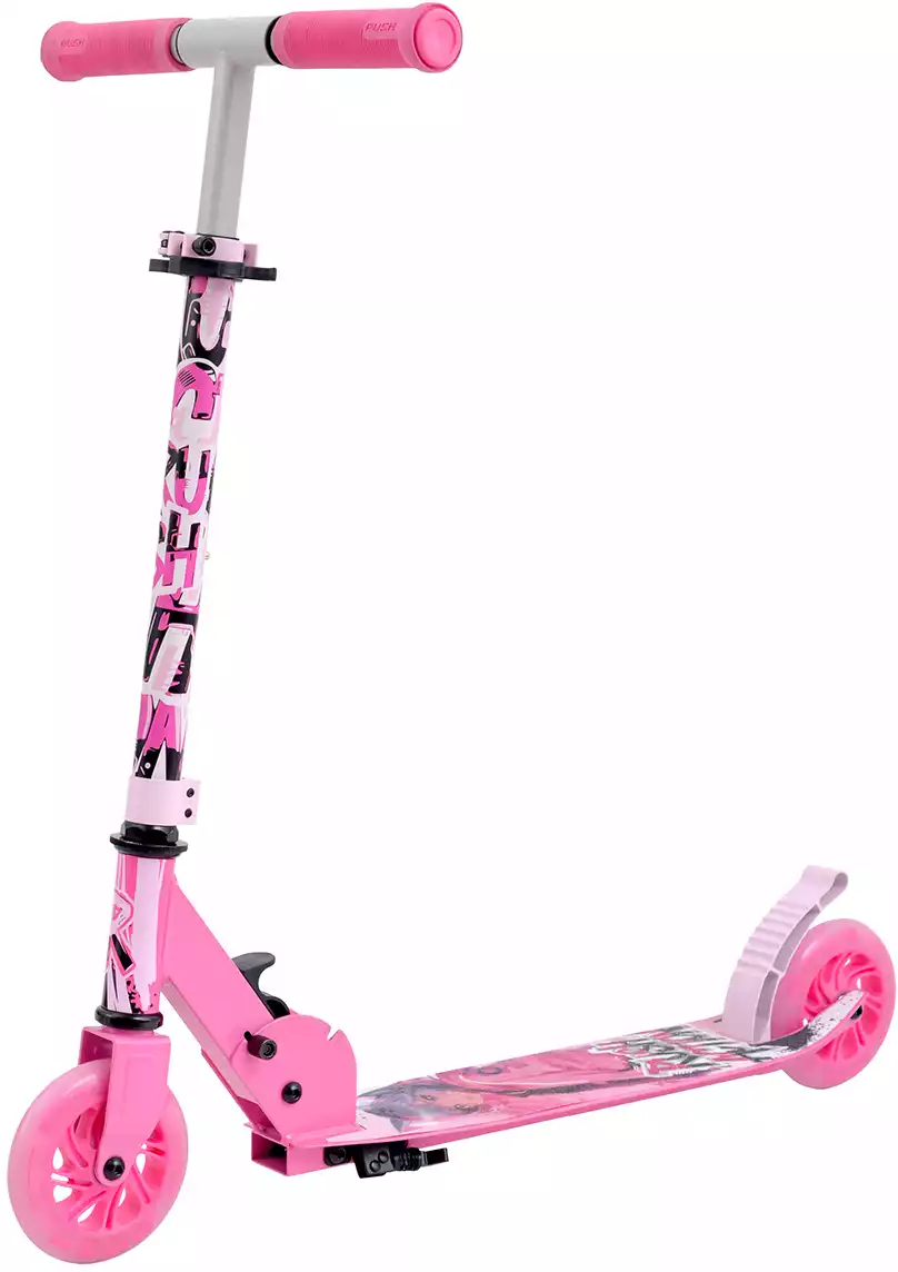 Самокат двухколёсный RUSH ACTION колеса 125 мм