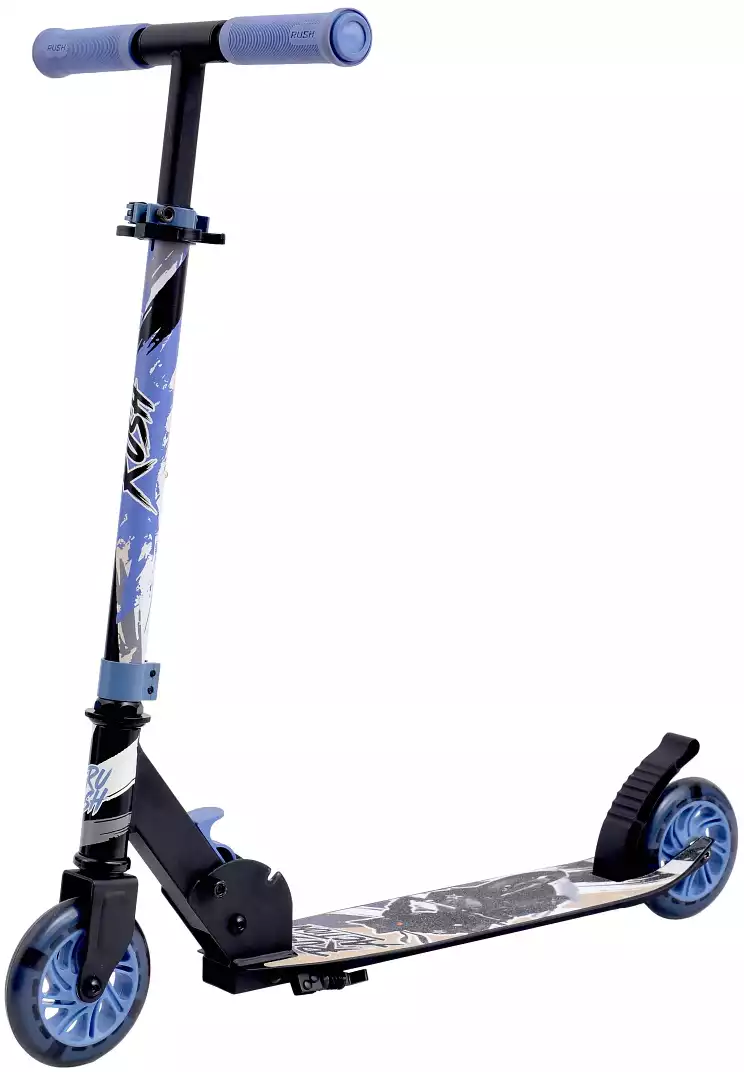 Самокат двухколёсный RUSH ACTION колеса 125 мм