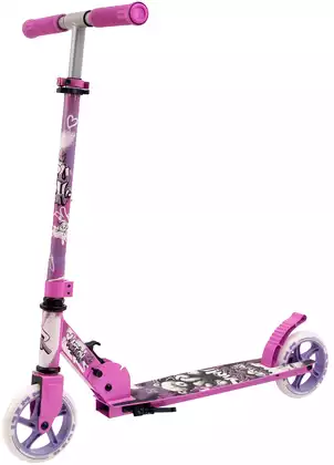 Самокат двухколёсный RUSH ACTION колеса 145 мм