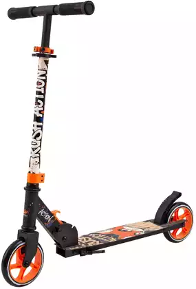 Самокат двухколёсный RUSH ACTION колеса 145 мм