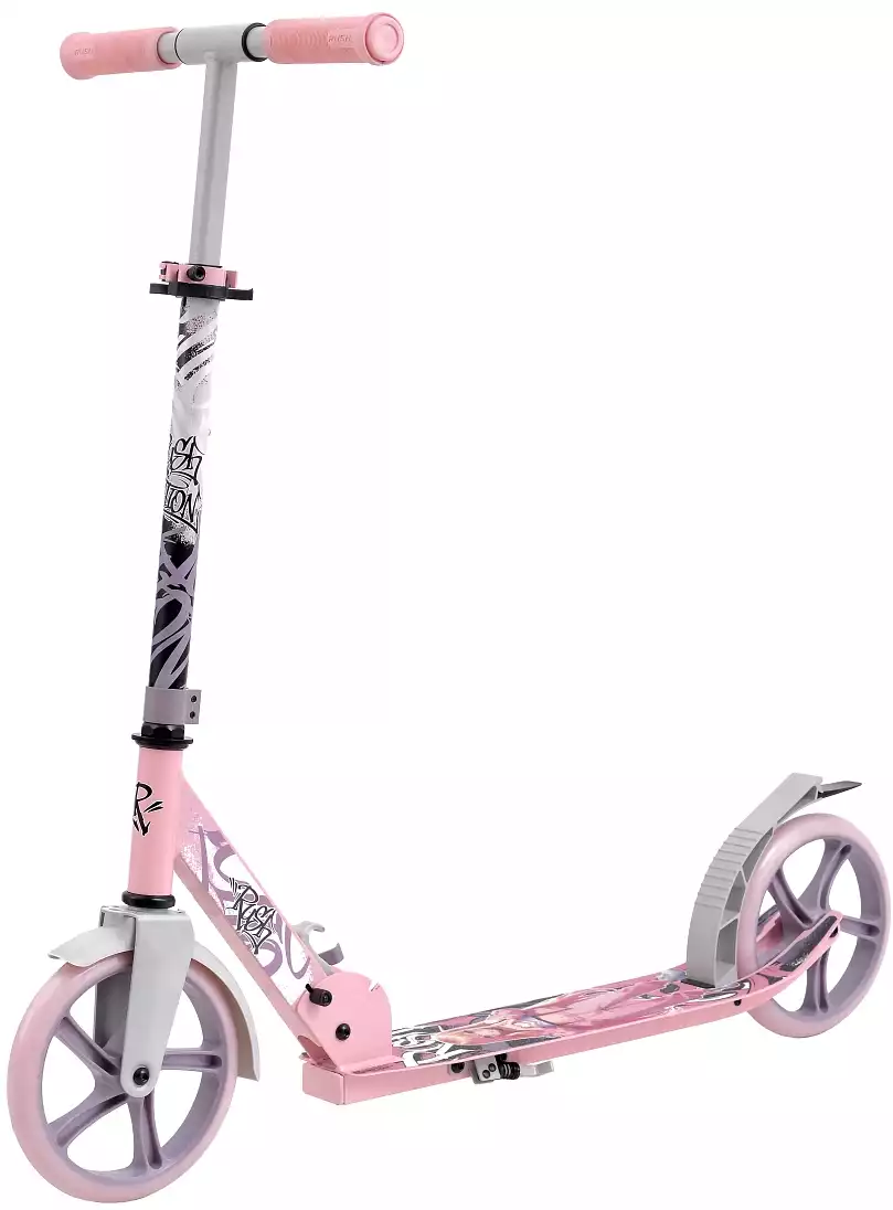 Самокат двухколёсный RUSH ACTION колеса 200 мм