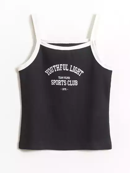 Топ в рубчик Vulpes