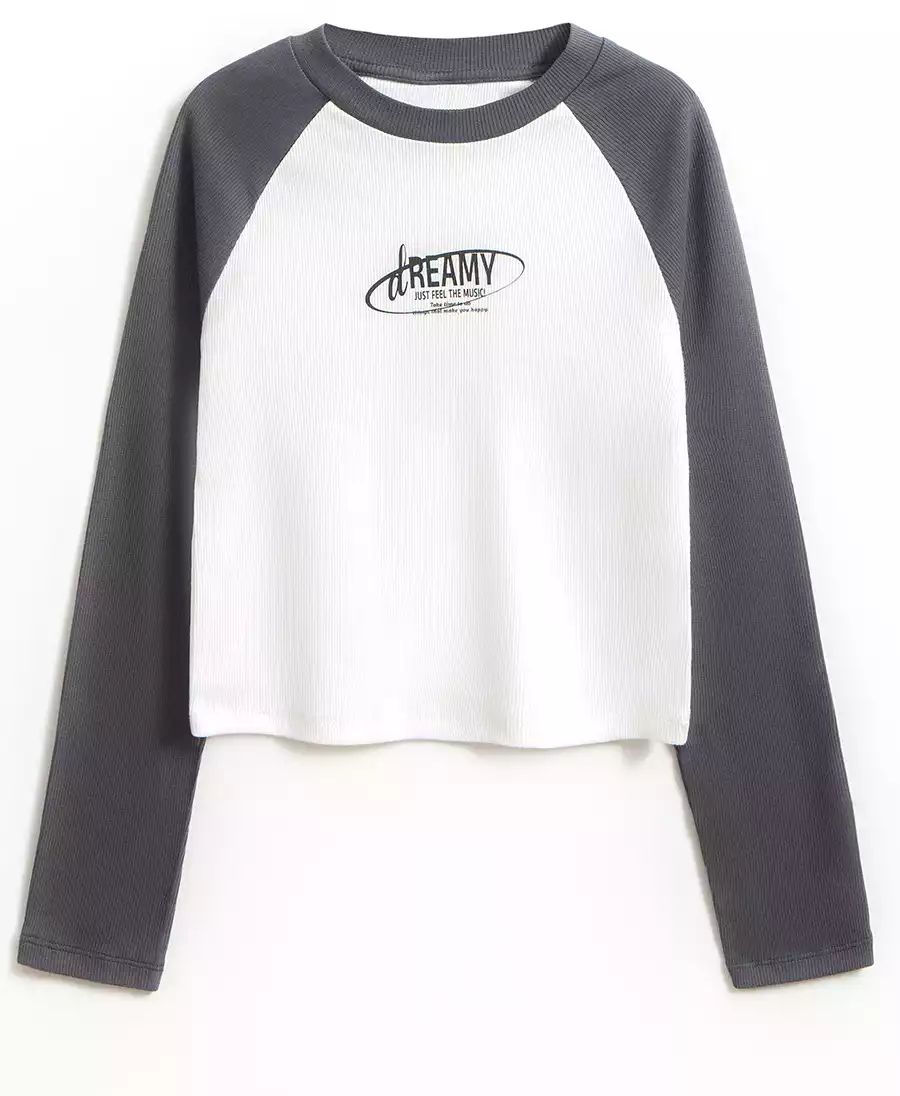 Лонгслив в рубчик Vulpes