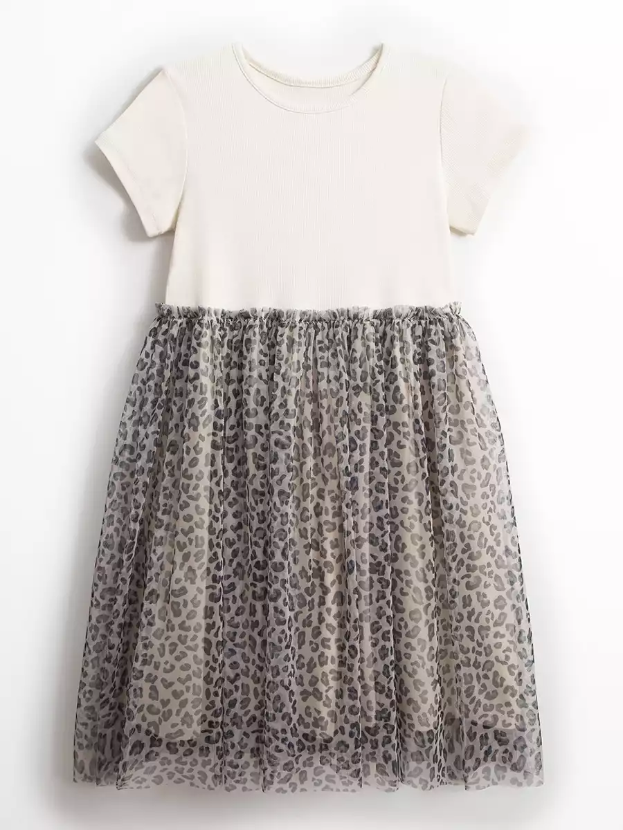 Платье с юбкой из сетки Vulpes