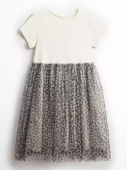 Платье с юбкой из сетки Vulpes