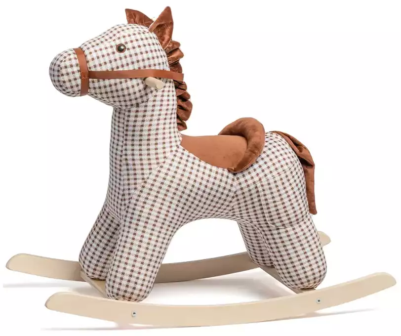 Качалка Лошадь (клетка) См-793-13_Кл_кор