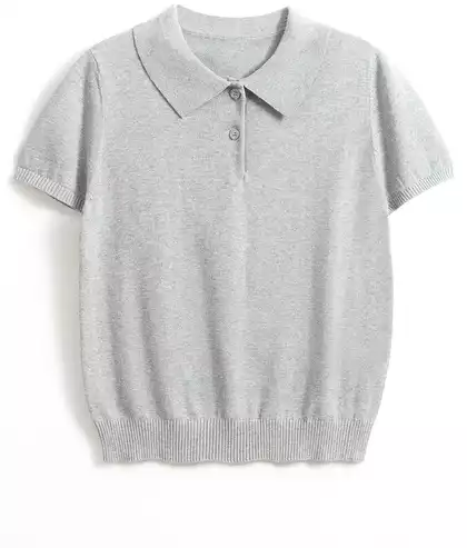 Джемпер с воротником поло KEANU