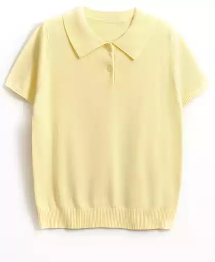 Джемпер с воротником поло KEANU