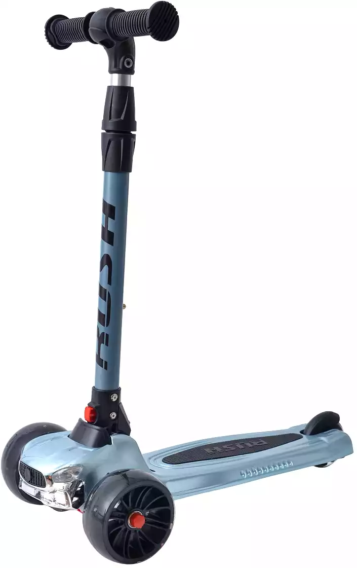 Самокат детский 3-х колесный складной RUSH ACTION