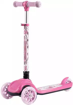 Самокат детский 3-х колесный складной RUSH ACTION