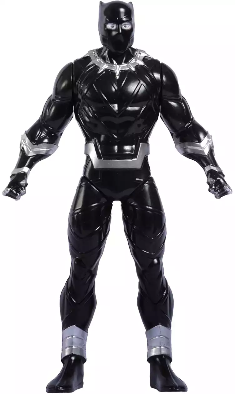 Фигурка Чёрная пантера Black Panther 10см с подвижными руками KPL3020