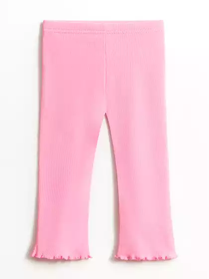 Расклешённые леггинсы в рубчик Vulpes