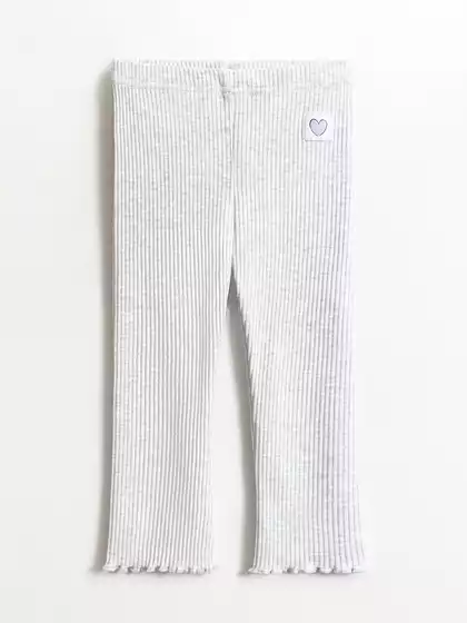 Расклешённые леггинсы в рубчик Vulpes