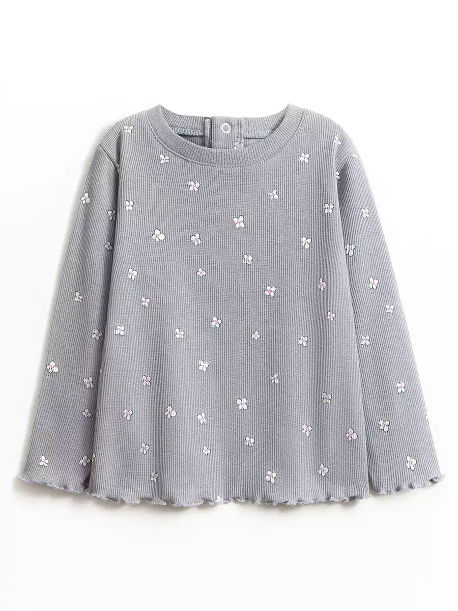 Лонгслив в рубчик Vulpes