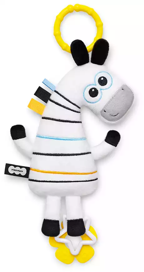 Мякиши подвеска Хрустящая Зебра 838