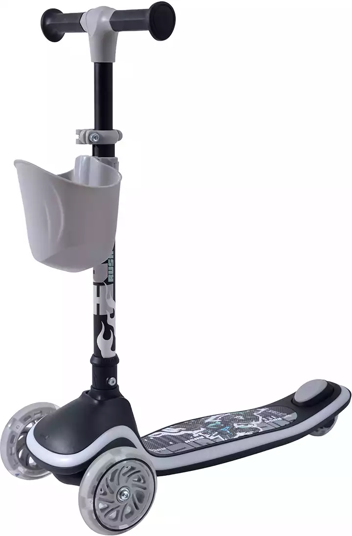 Самокат детский 3-х колесный RUSH ACTION