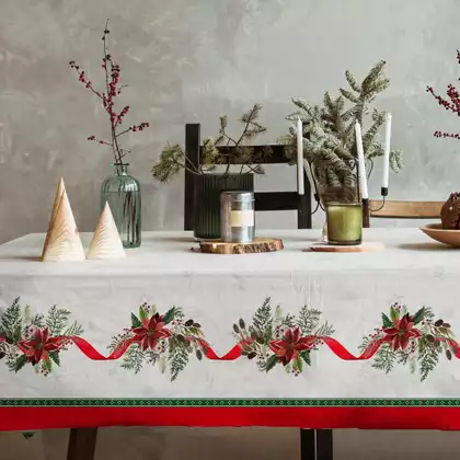 Скатерть 145*220 Vse DOMA, Рождественское утро