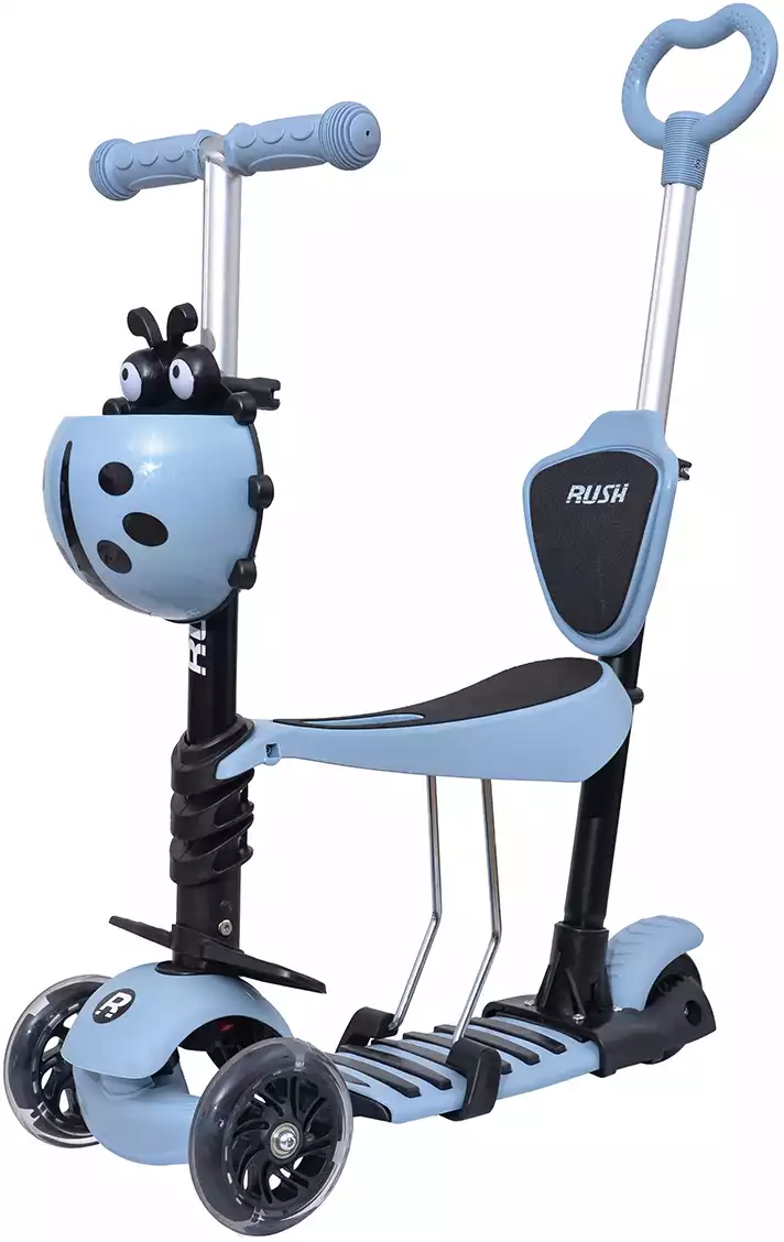 Самокат детский 3-х колесный RUSH ACTION