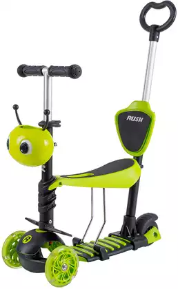 Самокат детский 3-х колесный RUSH ACTION