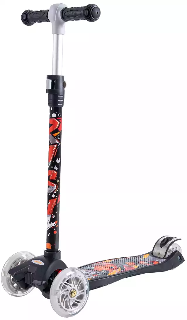 Самокат детский 3-х колёсный RUSH ACTION