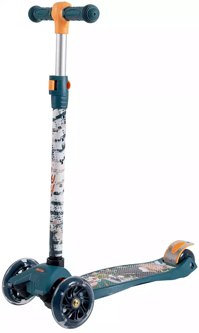 Самокат детский 3-х колёсный RUSH ACTION