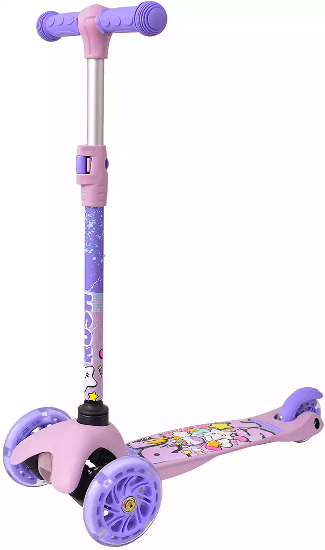 Самокат детский 3-х колёсный RUSH ACTION