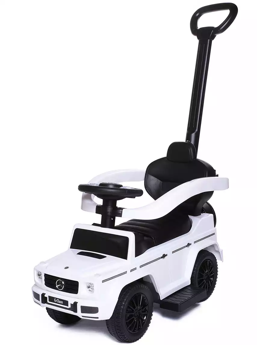 Машина-каталка Mercedes-Benz G с ручкой красный PT653