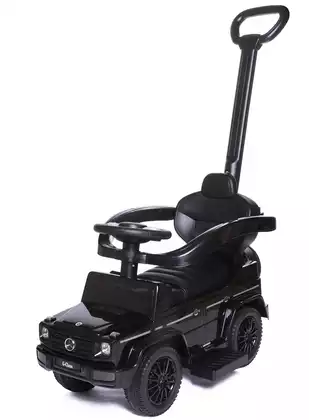 Машина-каталка Mercedes-Benz G с ручкой черный PT653