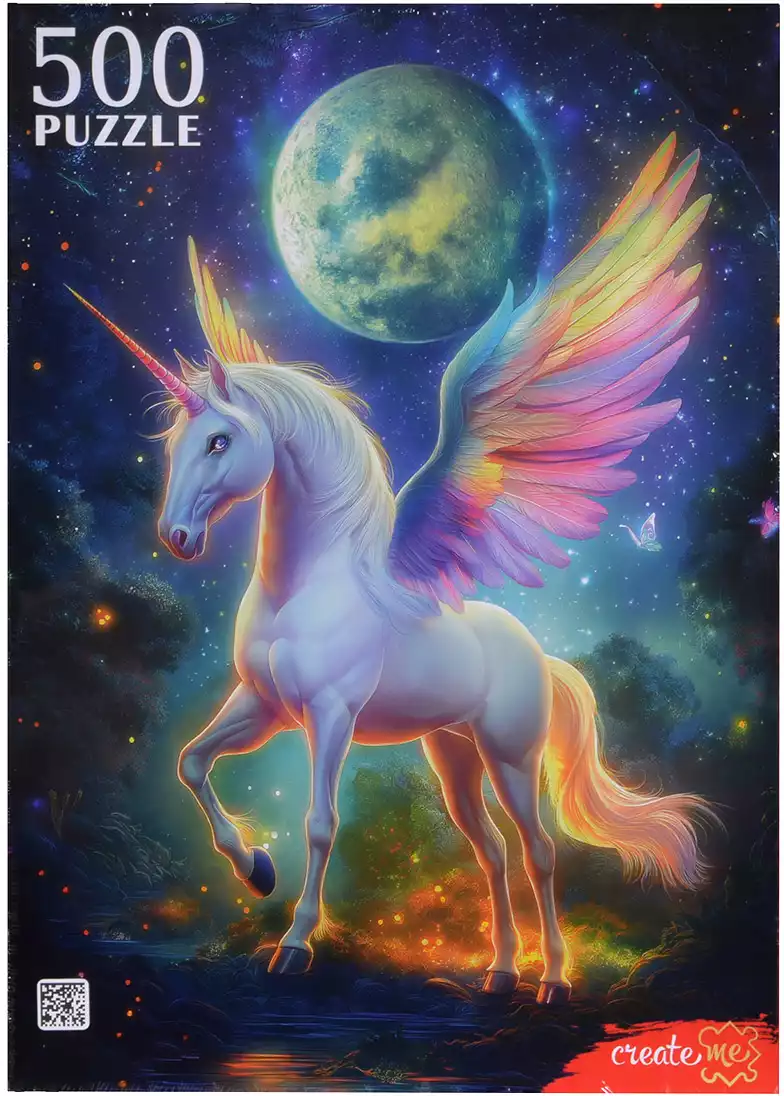 Пазл 500 эл.Волшебный единорог П500-1958 Рыжий Кот