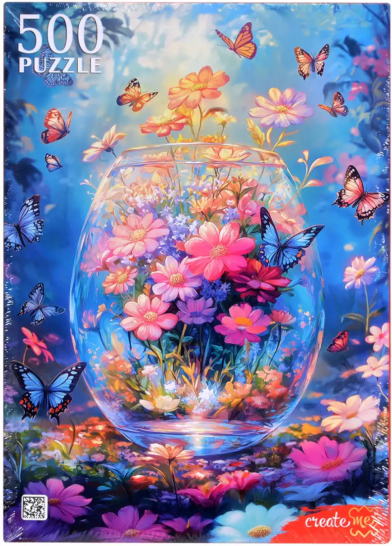 Пазл 500 эл.Волшебная ваза с цветами П500-1959 Рыжий Кот