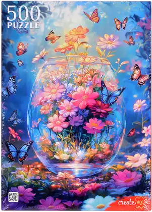 Пазл 500 эл.Волшебная ваза с цветами П500-1959 Рыжий Кот