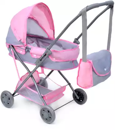 Коляска для куклы FL731-1 с сумкой