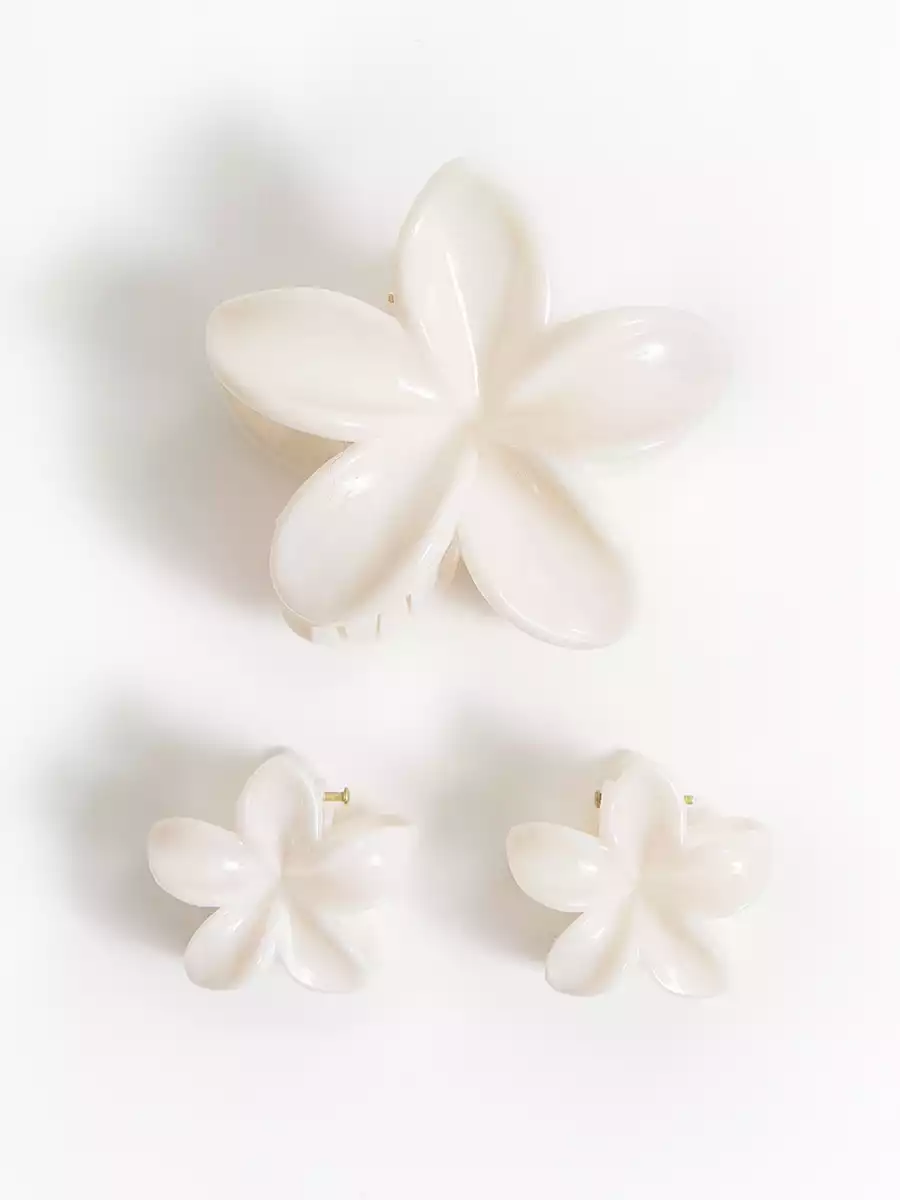 Краб для волос 3 шт KEANU 058D-8090D