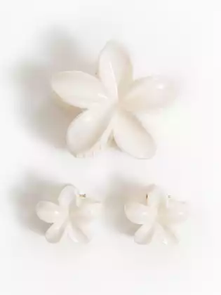 Краб для волос 3 шт KEANU 058D-8090D