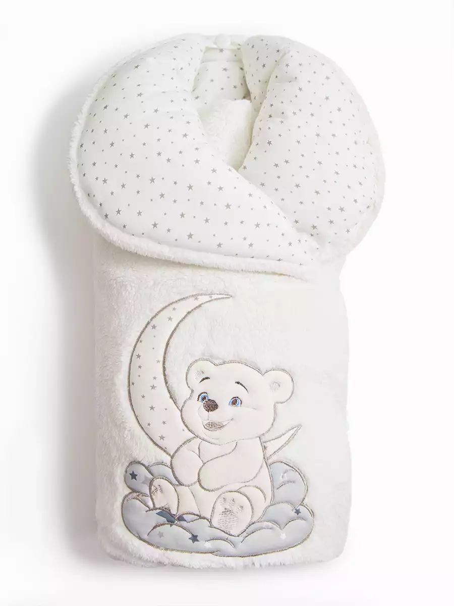 Комплект на выписку ЛяляМода Счастливый мишка