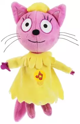 Мягкая игрушка Три Кота Лапочка музыкальная 13 см V92457/13S