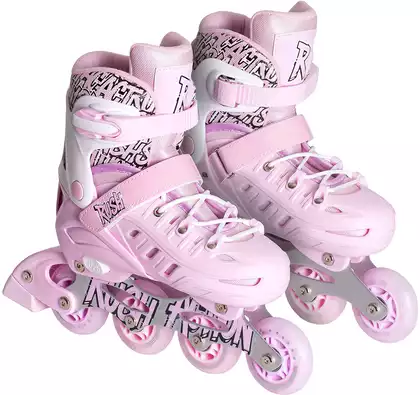 Роликовые коньки детские раздвижные RUSH ACTION