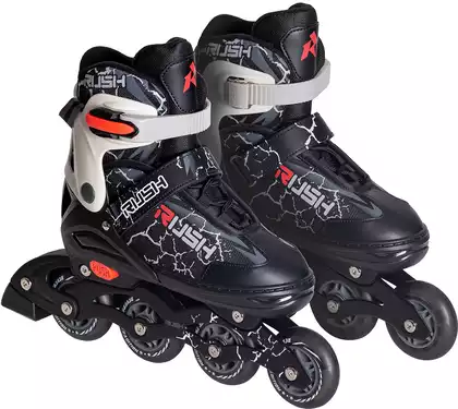 Роликовые коньки детские раздвижные RUSH ACTION