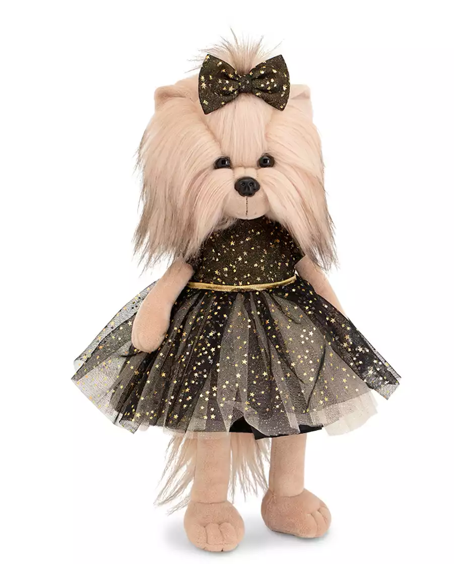 Мягкая игрушка Собачка Yoyo Вечернее платье 37 см на каркасе LD2/132 Lucky