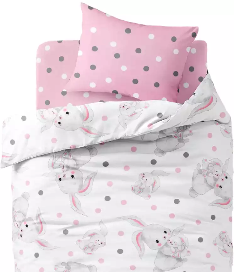 Комплект постельного белья Василек Юниор Сонный зайка (поплин)