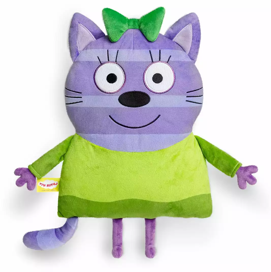 Мягкая подушка Три Кота Горчица 40 см 1077