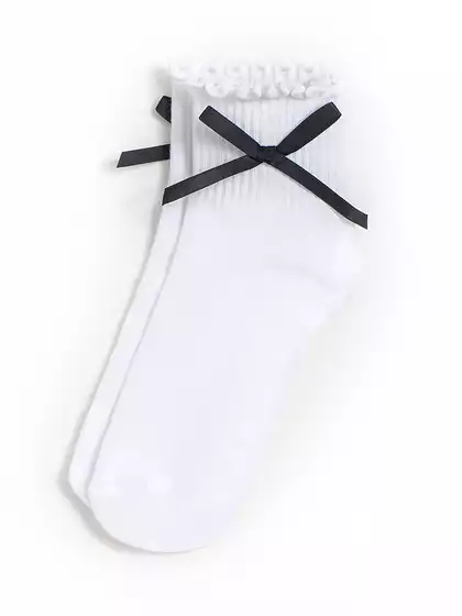 Носки с бантиком