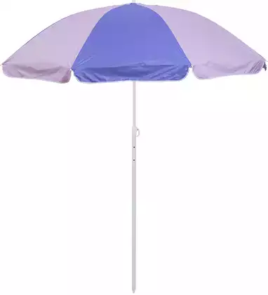 Зонт пляжный диаметр 220 см высота 210 см с наклоном 058D-8095D pink-lilac RUSH WAY