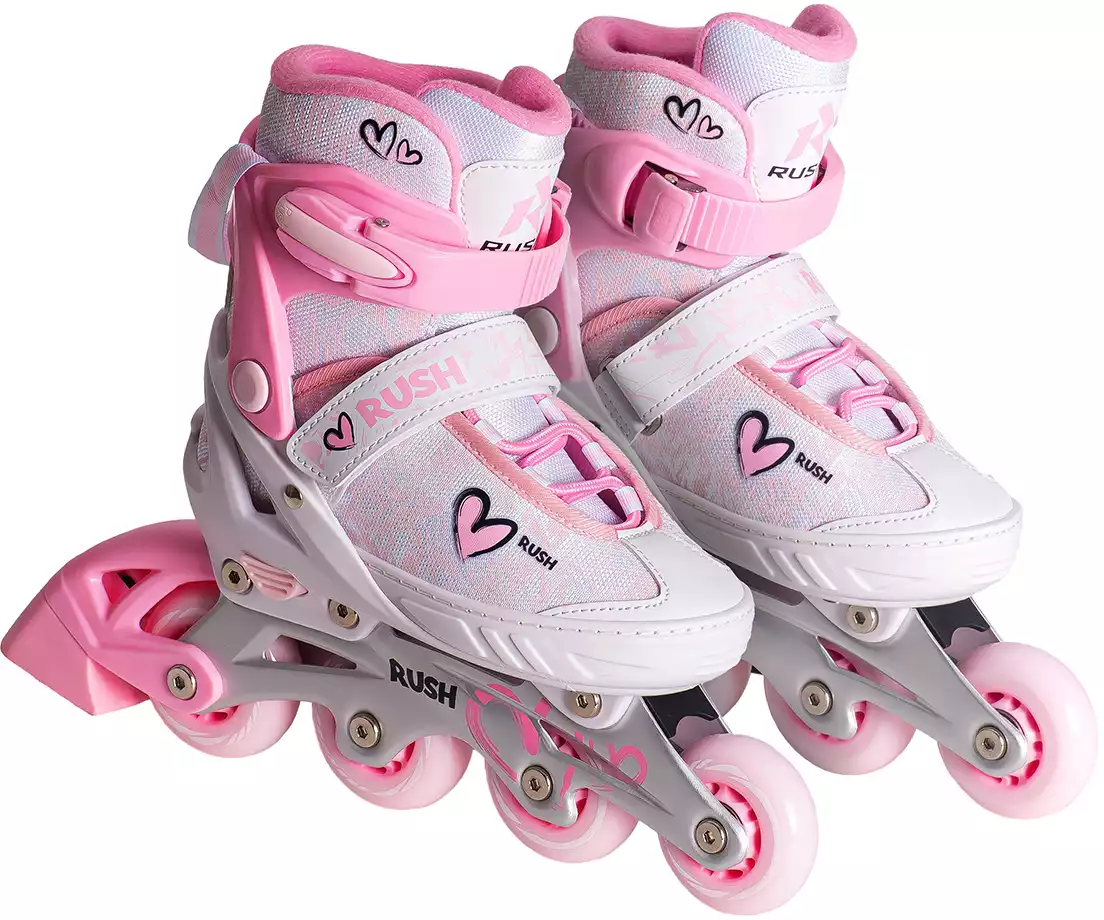 Роликовые коньки детские раздвижные RUSH ACTION