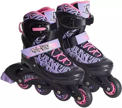 Роликовые коньки детские раздвижные RUSH ACTION
