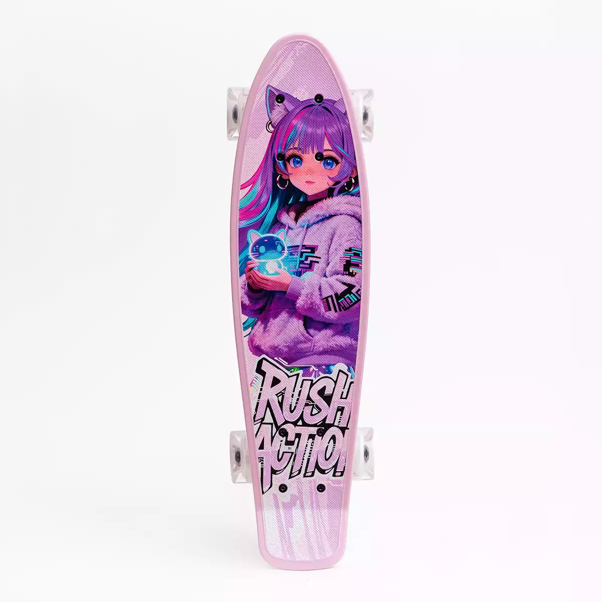 Скейтборд 56*15 см RUSH ACTION
